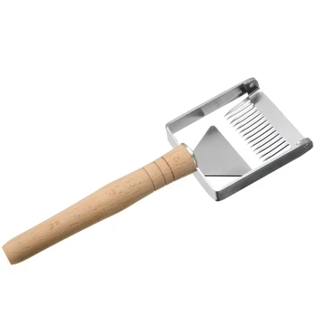 1pc Durable Bee Honey Needles Uncapping Fork Uncapping Scraper Wooden Handle Beekeeping Tool 238*75mm
1pc Durable Bee Honey Needles Uncapping Fork Uncapping Scraper Wooden Handle Beekeeping Tool 238*75mm