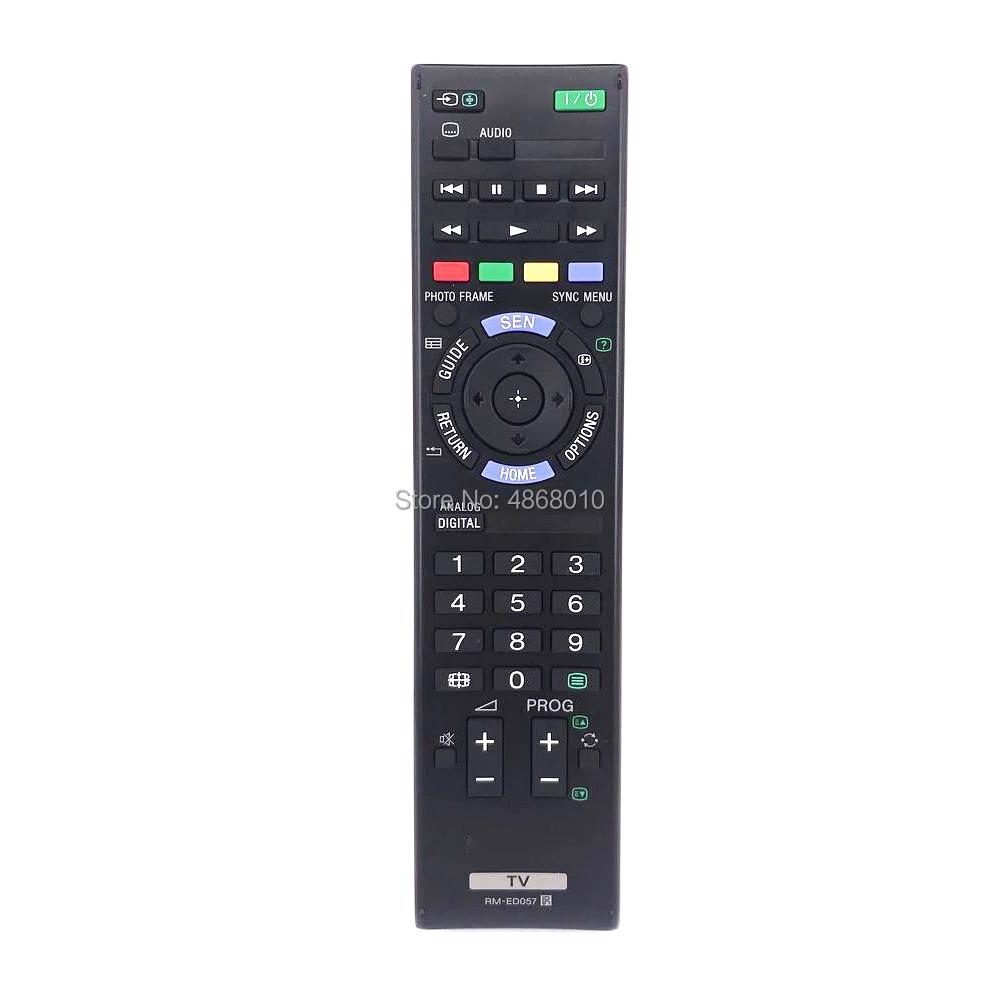 New Universal Replacement RM-ED057 Remote For SONY TV RMED057 RM-ED050 RM-ED052 RM-ED053 KDL-60R520A Controle Fernbedienung
New Universal Replacement RM-ED057 Remote For SONY TV RMED057 RM-ED050 RM-ED052 RM-ED053 KDL-60R520A Controle Fernbedienung