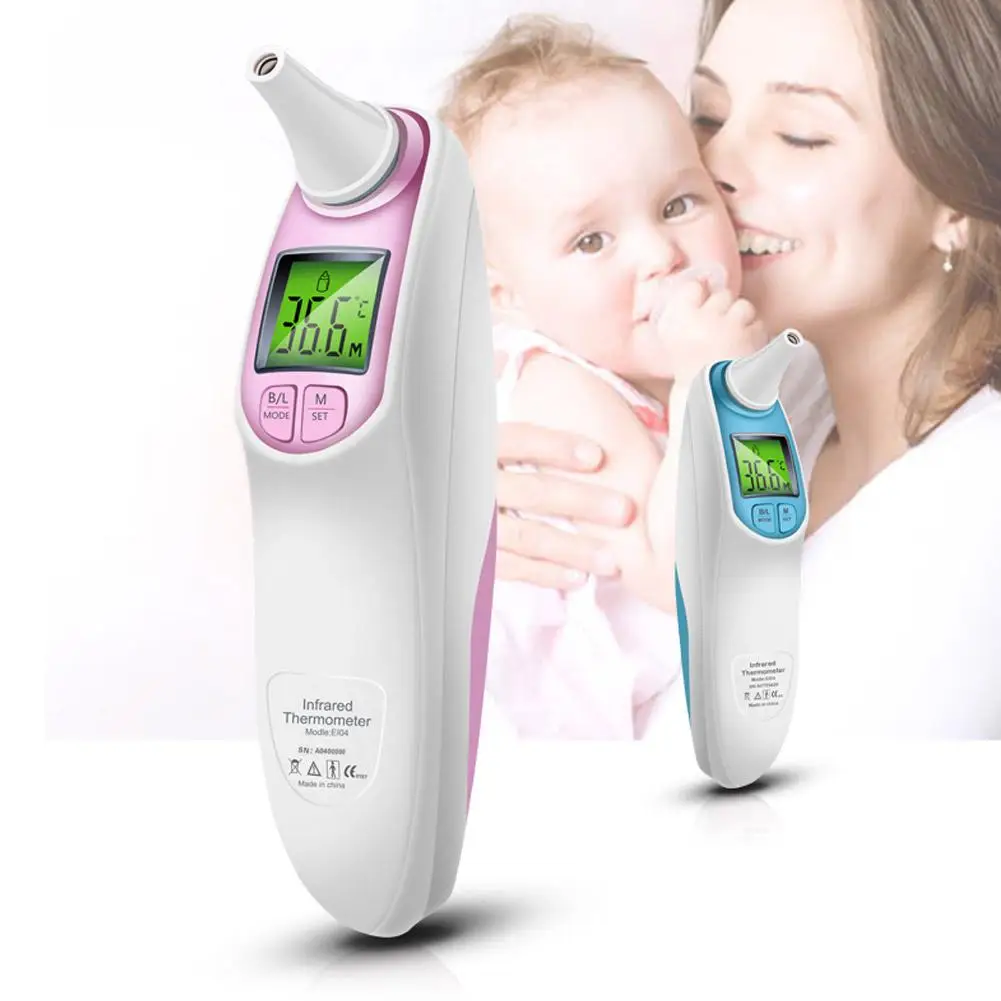 Kidlove Home Electronic Digital Medical Ear Forehead Infrared Thermometer for Baby Kids and Adults Fahrenheit Celsius Converti
Kidlove Home Electronic Digital Medical Ear Forehead Infrared Thermometer for Baby Kids and Adults Fahrenheit Celsius Converti