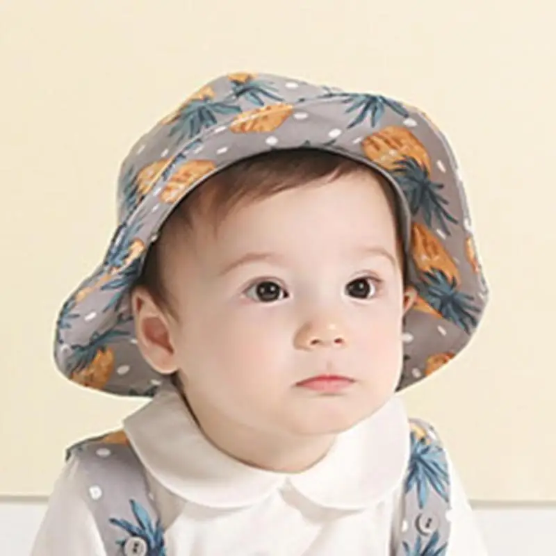 Newborn Baby Girls Boys Sun Hats Cute Pineapple Floral Cotton Fisherman Cap Kids outdoor Sun Hat Children Accessories
Newborn Baby Girls Boys Sun Hats Cute Pineapple Floral Cotton Fisherman Cap Kids outdoor Sun Hat Children Accessories