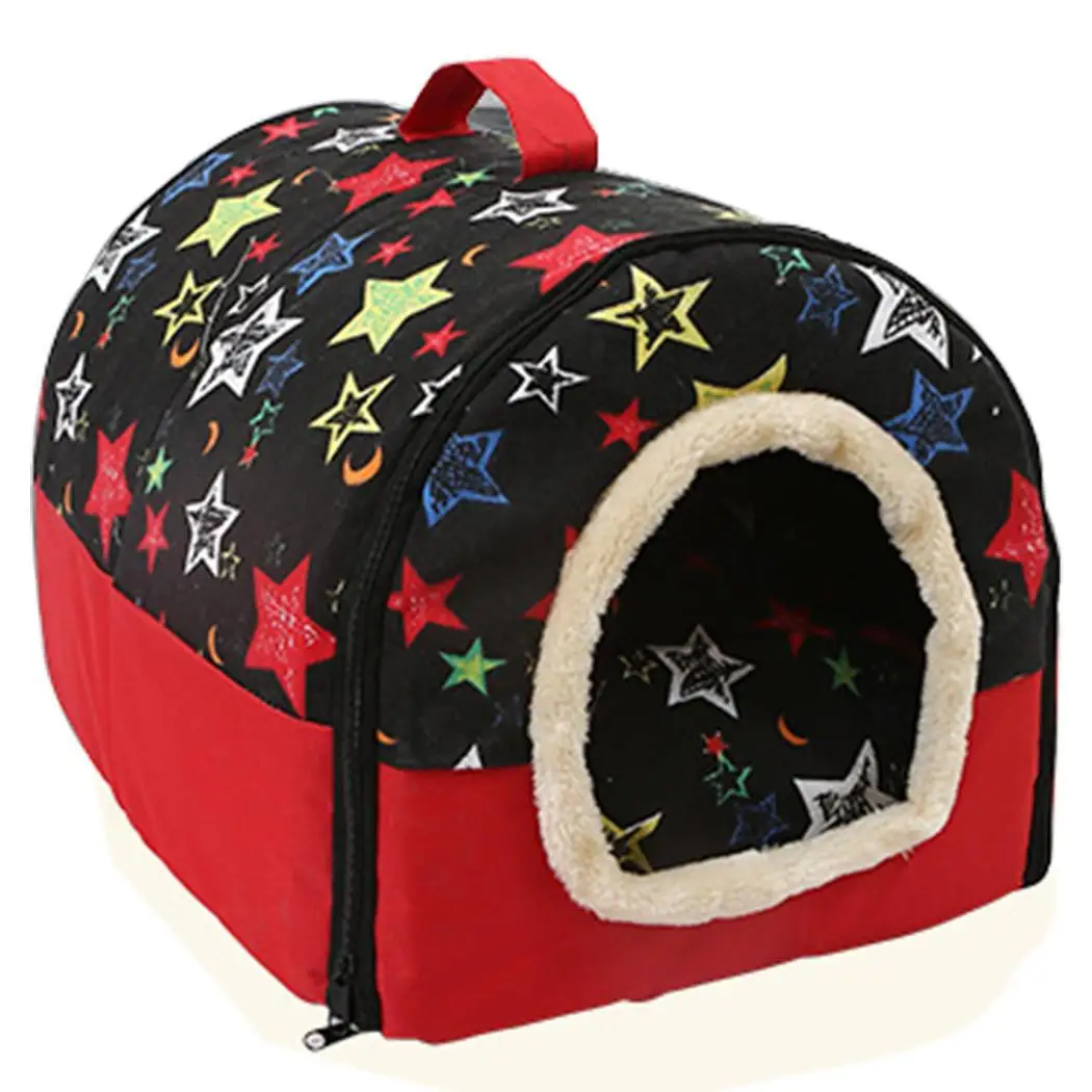 Foldable Indoor Cat Dog Pet House Removable Easy to and carry, suitable for indoor use. Double Zip Cushion Bed
Foldable Indoor Cat Dog Pet House Removable Easy to and carry, suitable for indoor use. Double Zip Cushion Bed