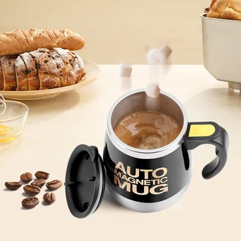 400ML Mug Automatic Electric Lazy Self Stirring Mug Automatic Coffee Milk Mixing Mug Tea Smart Stainless Steel Mix Cup
400ML Mug Automatic Electric Lazy Self Stirring Mug Automatic Coffee Milk Mixing Mug Tea Smart Stainless Steel Mix Cup
