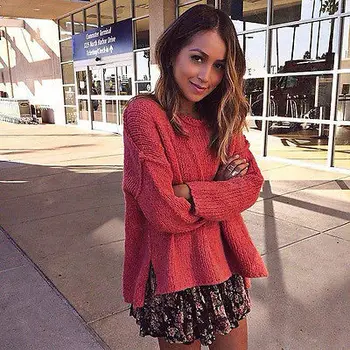 Hot Fashion Women Knitted Pullover Jumper Sweater Round Neck Long Sleeve Knitwear Tops Loose Pullover Oversized Jacket Coat Tops
Hot Fashion Women Knitted Pullover Jumper Sweater Round Neck Long Sleeve Knitwear Tops Loose Pullover Oversized Jacket Coat Tops