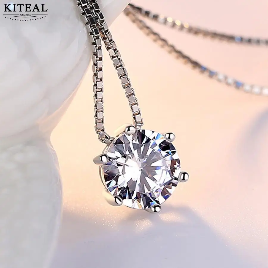925 jewelry Silver Necklace Six Claw AAA CZ Mosaic Zircon Choker Necklace For Women collier Valentine's Day Gift S-N46
925 jewelry Silver Necklace Six Claw AAA CZ Mosaic Zircon Choker Necklace For Women collier Valentine's Day Gift S-N46