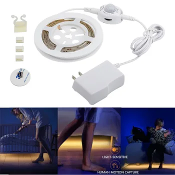 LED Motion Sensor Night Light Flexible Strip 2m Smart Human Body Induction Night Lamp LED Strip Bed Night Light Atmosphere Lamp
LED Motion Sensor Night Light Flexible Strip 2m Smart Human Body Induction Night Lamp LED Strip Bed Night Light Atmosphere Lamp