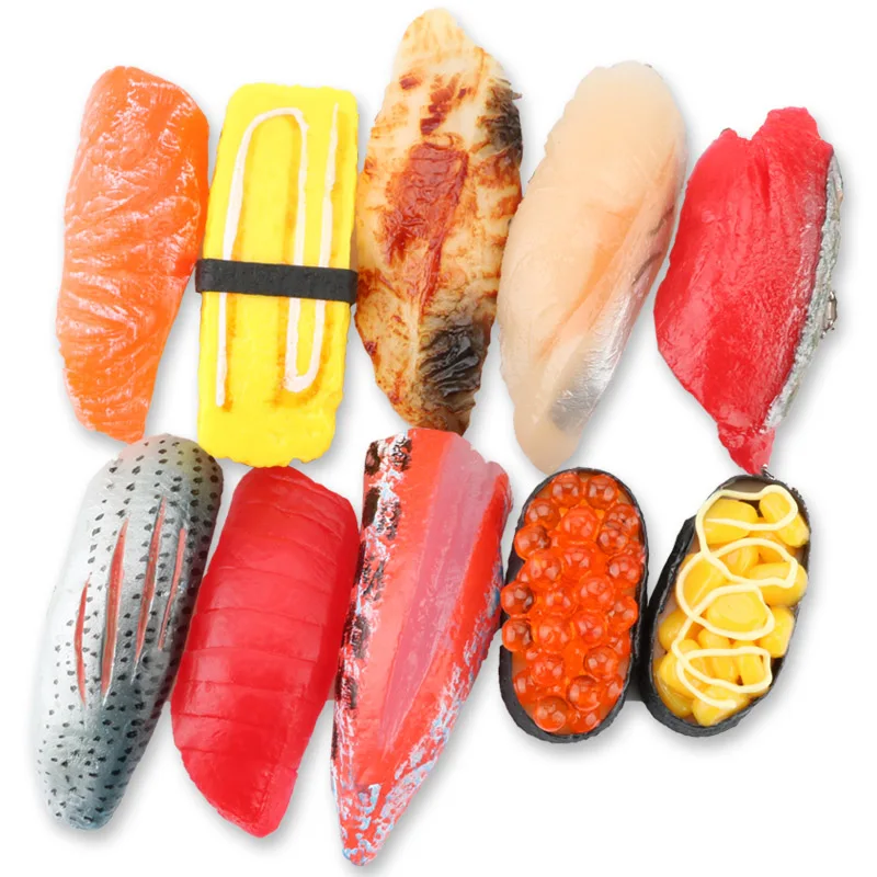 PVC Simulation Sushi Keychain Japan Food Model Toy Sashimi Eel Sea Urch Restaurant Toys For Children Creative Gift
PVC Simulation Sushi Keychain Japan Food Model Toy Sashimi Eel Sea Urch Restaurant Toys For Children Creative Gift