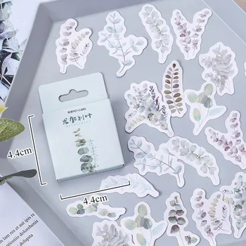 46Pcs Creative Green leaf Stickers Kawaii Stationery Sticker Adhesive Label Stickers For Kids DIY Decoration Diary Scrapbooking
46Pcs Creative Green leaf Stickers Kawaii Stationery Sticker Adhesive Label Stickers For Kids DIY Decoration Diary Scrapbooking