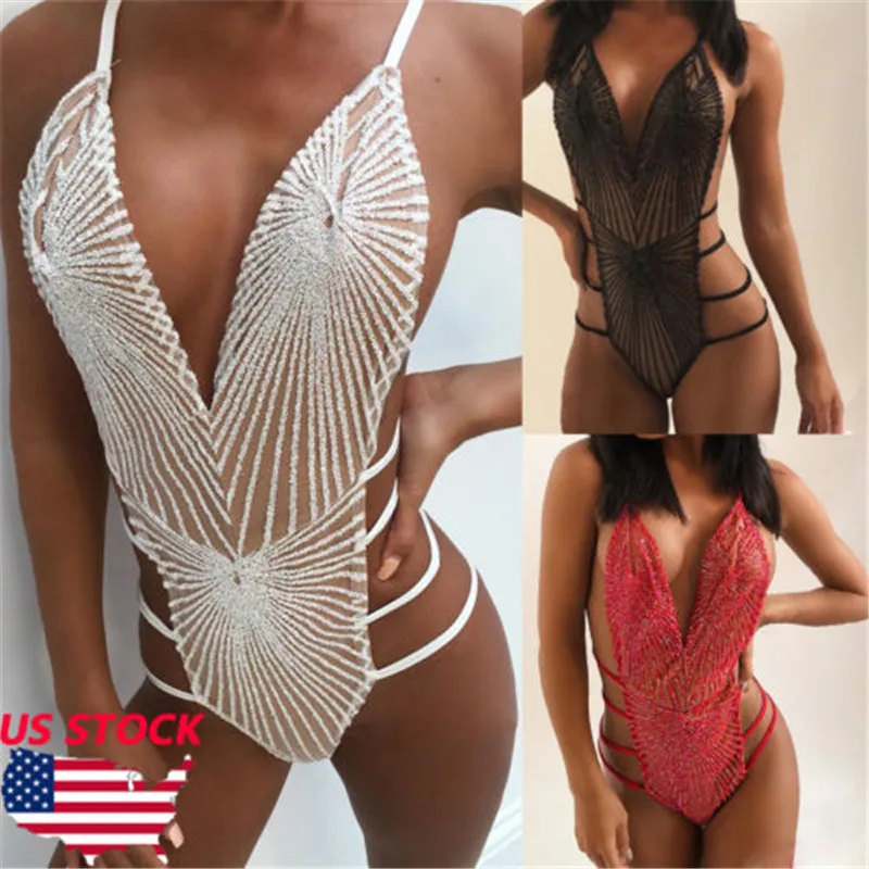 New 2019 Women Sequnis Strappy Backless Bodysuit Sleeveless Summer Beach Hot Bodysuits Navy Cross Slim Cami Bodysuit
New 2019 Women Sequnis Strappy Backless Bodysuit Sleeveless Summer Beach Hot Bodysuits Navy Cross Slim Cami Bodysuit