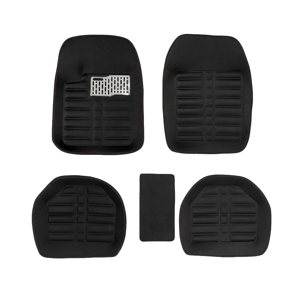 5 Pcs PU Universal Black Car Driver Floor Mat Rear Passage Floor Mats Trucks Vehicles Front Foot Pad Waterproof Auto Carpet
5 Pcs PU Universal Black Car Driver Floor Mat Rear Passage Floor Mats Trucks Vehicles Front Foot Pad Waterproof Auto Carpet