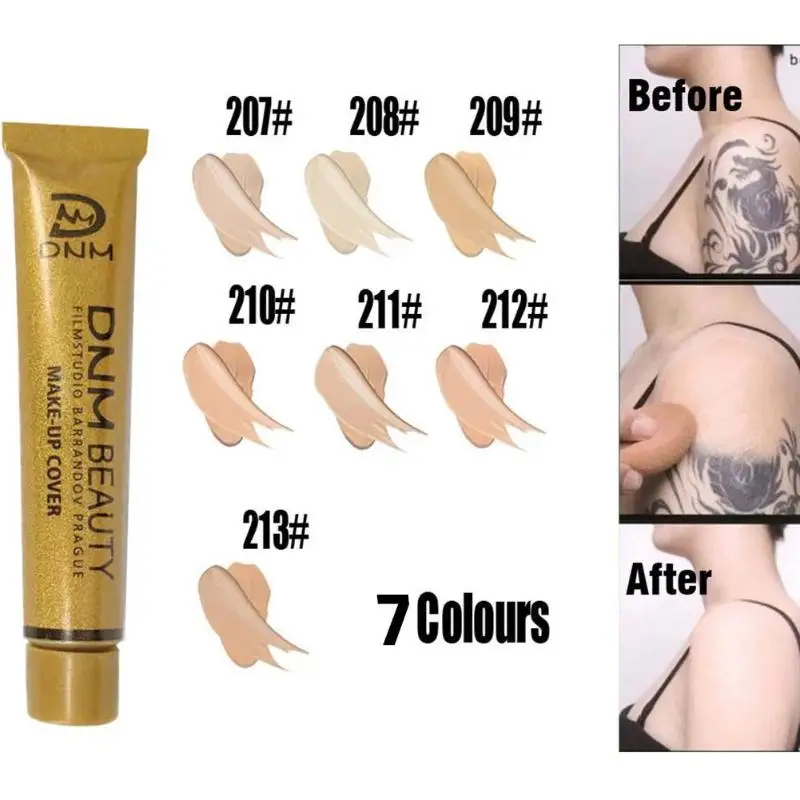 Base Makeup Foundation Makeup Concealer Cream 7styles Tattoo concealer Acne Skin Cover Face Beauty Base Foundation Cosmetics
Base Makeup Foundation Makeup Concealer Cream 7styles Tattoo concealer Acne Skin Cover Face Beauty Base Foundation Cosmetics