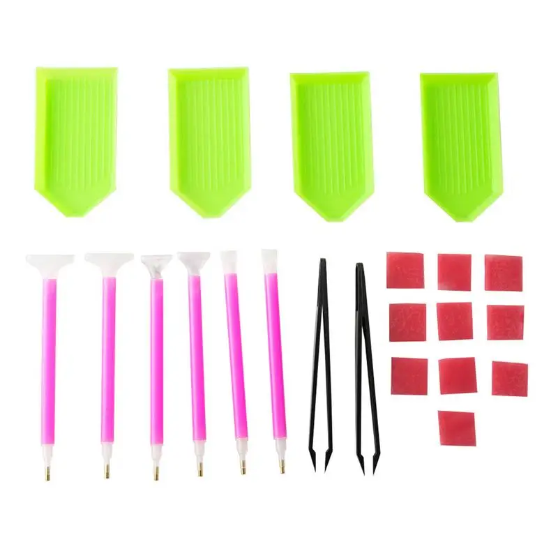 Handmade Diamond Painting Tools Set 5D DIY Paint Cross Stitch Diamond Embroidery Pen Tools Set Accessories
Handmade Diamond Painting Tools Set 5D DIY Paint Cross Stitch Diamond Embroidery Pen Tools Set Accessories