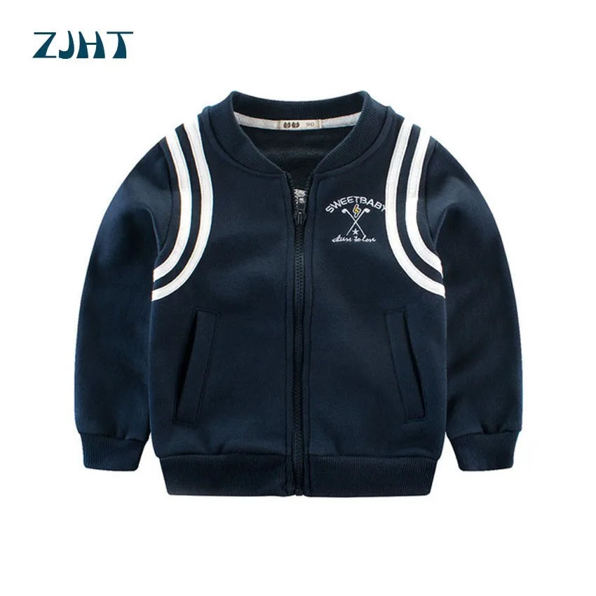 ZHJT Thin Fleece Bomber Jackets For Boys Baseball Outdoor Sports Windbreaker Children Clothes Baby Coats Kids Outerwear MY002
ZHJT Thin Fleece Bomber Jackets For Boys Baseball Outdoor Sports Windbreaker Children Clothes Baby Coats Kids Outerwear MY002