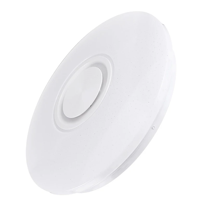 36W Rgb Flush Mount Round Starlight Music Led Ceiling Light Lamp With Bluetooth Speaker, Dimmable Color Changing Light Fixture
36W Rgb Flush Mount Round Starlight Music Led Ceiling Light Lamp With Bluetooth Speaker, Dimmable Color Changing Light Fixture