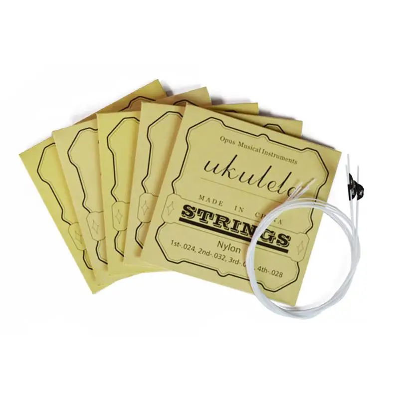 Small Four-String Universal Nylon Strings Ukulele Hawaiian Guitar Tough And Durable Universal And Flexible Special String
Small Four-String Universal Nylon Strings Ukulele Hawaiian Guitar Tough And Durable Universal And Flexible Special String