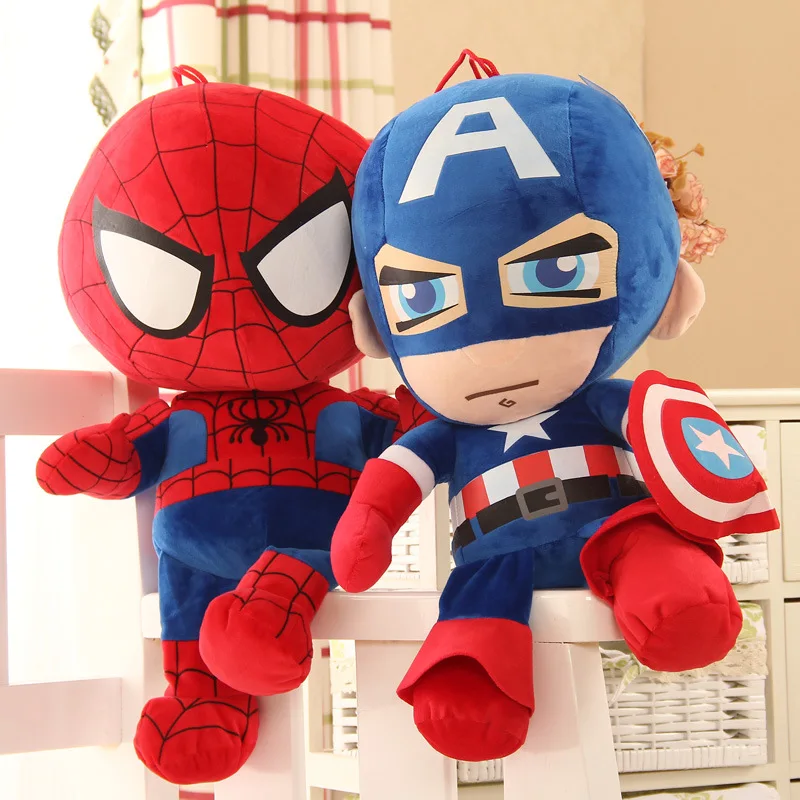 DC Marvel Plush Toys Avengers Superhero Plush Dolls Captain America Ironman Iron man Spiderman Hulk Plush Soft Toy Spider man
DC Marvel Plush Toys Avengers Superhero Plush Dolls Captain America Ironman Iron man Spiderman Hulk Plush Soft Toy Spider man