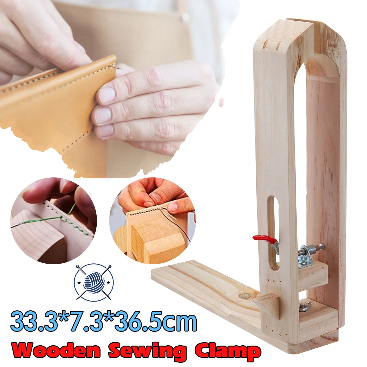 Wood Sewing Tools Leather Craft Retaining Clip DIY Hand Tool Set Table Desktop Stitching Lacing Pony Horse Clamp Tools
Wood Sewing Tools Leather Craft Retaining Clip DIY Hand Tool Set Table Desktop Stitching Lacing Pony Horse Clamp Tools
