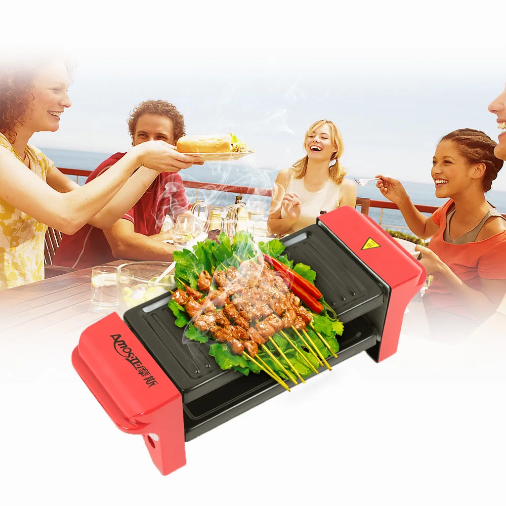 Household BBQ Grill Electric Hotplate Smokeless Grilled Meat Pan Electric Grill Sonifer Non-Stick Plate Barbecue Machine Kitchen
Household BBQ Grill Electric Hotplate Smokeless Grilled Meat Pan Electric Grill Sonifer Non-Stick Plate Barbecue Machine Kitchen