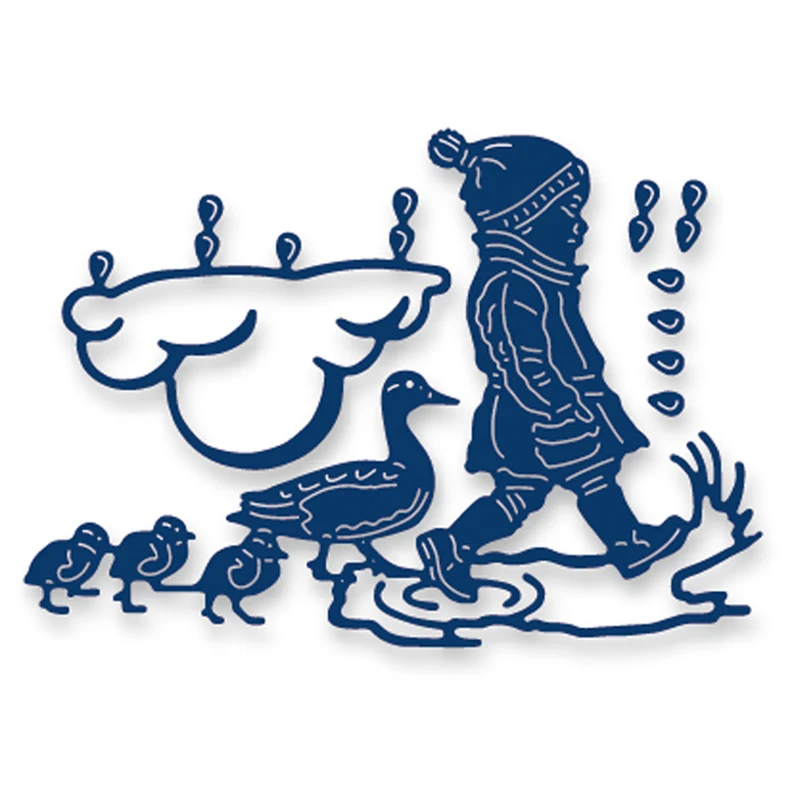 Boy and Ducks 135*95mm Metal Steel Cutting Dies Stencils for Scrapbooking Card Making 2019 New Arrival Etched Embossing Die Cuts
Boy and Ducks 135*95mm Metal Steel Cutting Dies Stencils for Scrapbooking Card Making 2019 New Arrival Etched Embossing Die Cuts