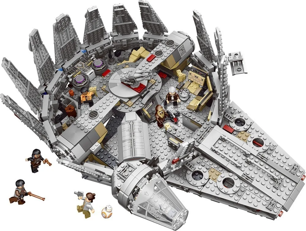 Star Millennium Falcon Figures Harmless Bricks Legoinglys Starwars Toy Wars Model Building Blocks Enlighten Compatible Toys T022
Star Millennium Falcon Figures Harmless Bricks Legoinglys Starwars Toy Wars Model Building Blocks Enlighten Compatible Toys T022