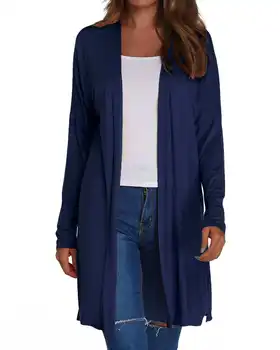 Solid Thin Cardigan Coats Women Long kimono Trench Autumn Casual Loose Long Sleeve Split Straight Cardigan Female Sunscreen Tops
Solid Thin Cardigan Coats Women Long kimono Trench Autumn Casual Loose Long Sleeve Split Straight Cardigan Female Sunscreen Tops