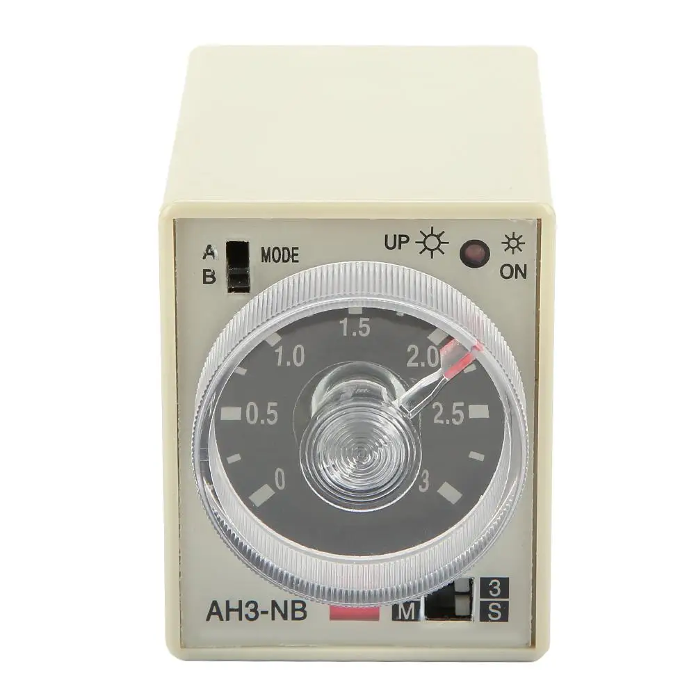 AH3-NB Power On Delay Timer Relay 3S-30M Knob Control Time Relay AC 220V discount Wholesale
AH3-NB Power On Delay Timer Relay 3S-30M Knob Control Time Relay AC 220V discount Wholesale