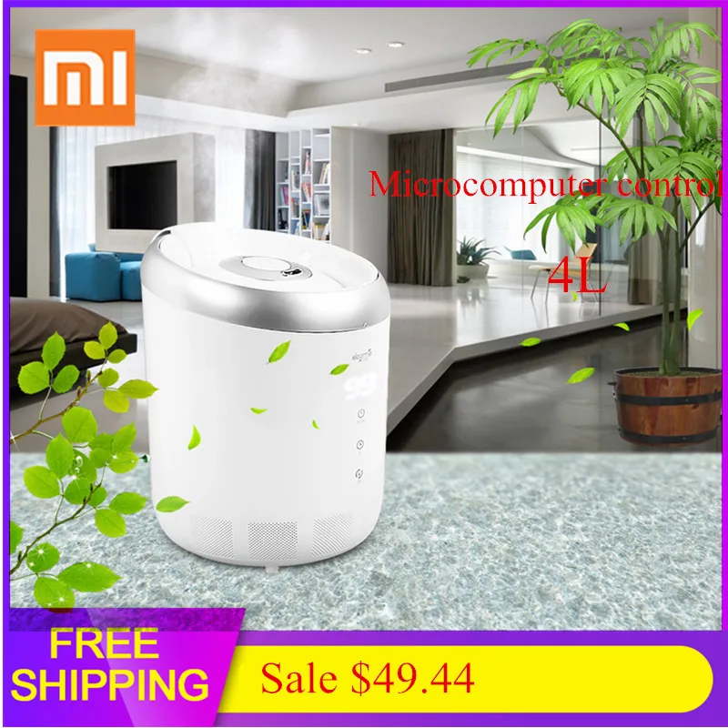 

Newest Xiaomi Deerma DEM-ST600 Ultrasonic Humidifier Atomization Humidification 4L Add Water Tank 12 Hours Timing Mist Maker