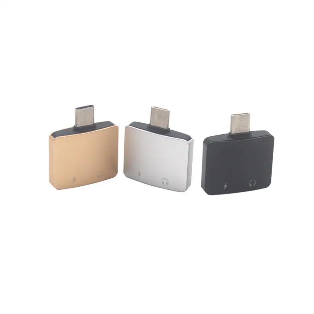 Earphone 2 in 1 Adapter Type C to 3.5mm Aux Audio Cable USB-C 3.5 mm Jack Headset Charging Cable for TYPE-C mobile phone
Earphone 2 in 1 Adapter Type C to 3.5mm Aux Audio Cable USB-C 3.5 mm Jack Headset Charging Cable for TYPE-C mobile phone