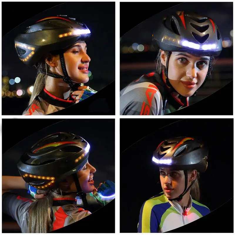Unisex Intelligent Steering Cycling Helmet Ultralight MTB Bicycle Helmet With LED Light Breathable Outdoor Protected Helmet
Unisex Intelligent Steering Cycling Helmet Ultralight MTB Bicycle Helmet With LED Light Breathable Outdoor Protected Helmet