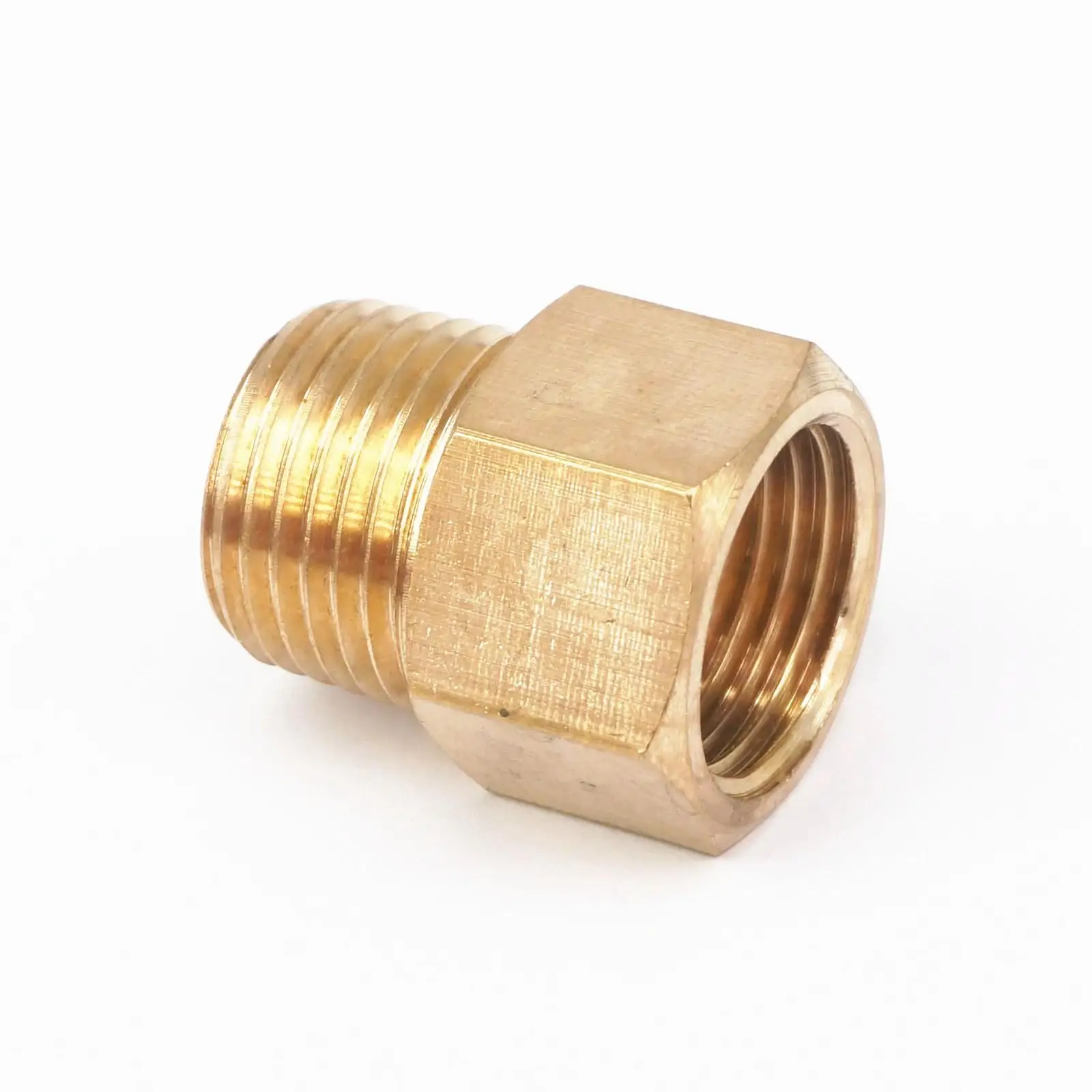1/2" NPT Male x 1/2" NPT Female Brass Pipe Fitting Connector Adapter For Pressure Gauge Air Gas Fuel Water
1/2" NPT Male x 1/2" NPT Female Brass Pipe Fitting Connector Adapter For Pressure Gauge Air Gas Fuel Water