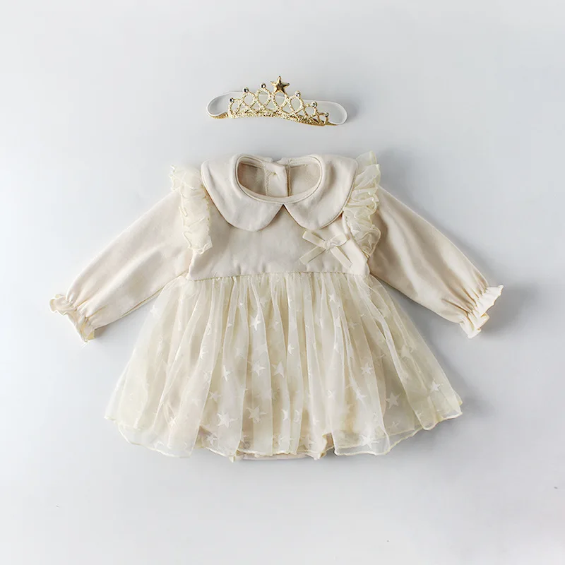 2019 New Brand Baby girls Dresses Long Sleeve Lovely stars Party Prom Lush Gauze Dress Girls Clothes Fashion Toddler Clothing
2019 New Brand Baby girls Dresses Long Sleeve Lovely stars Party Prom Lush Gauze Dress Girls Clothes Fashion Toddler Clothing