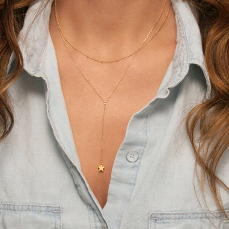 Long Tassel Valentines Gift Star Metal Beads Seaside Golden 1PC Boho Lariat Fashion Jewelry Party Adjustable Necklaces Silver
Long Tassel Valentines Gift Star Metal Beads Seaside Golden 1PC Boho Lariat Fashion Jewelry Party Adjustable Necklaces Silver