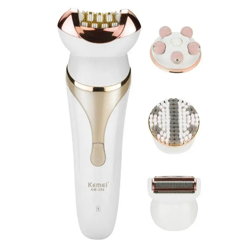 Rechargeable Electric Epilator Woman Cordless Hair Removal Epilator Shaver Body Leg Shaving Apparatus Epilation Machine
Rechargeable Electric Epilator Woman Cordless Hair Removal Epilator Shaver Body Leg Shaving Apparatus Epilation Machine
