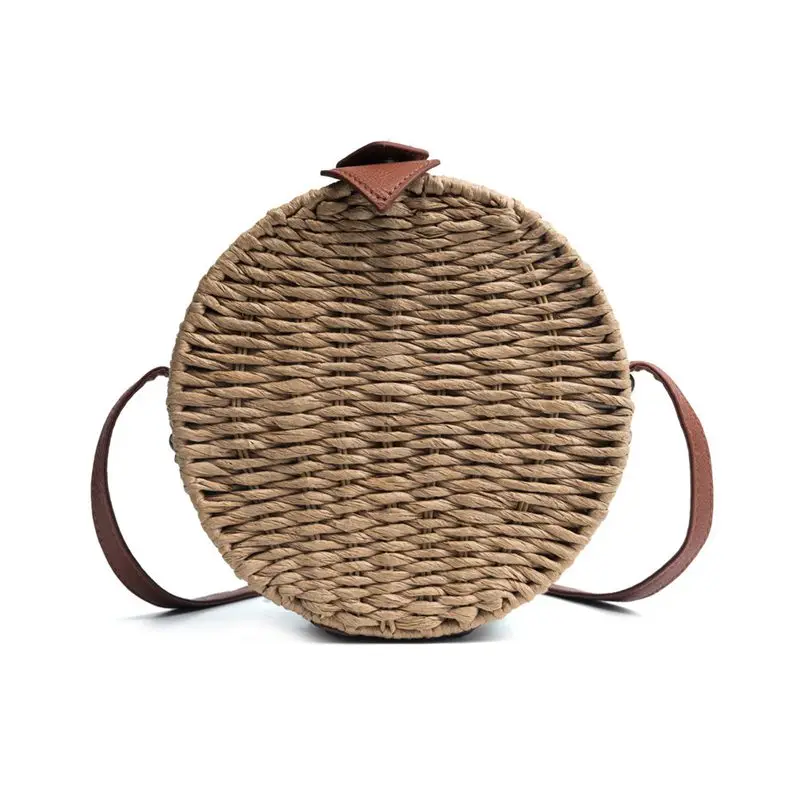 Natural Woven Straw Bag Shoulder Cross-Body Female Bag Seaside Holiday Bag Fashion Woven Handbag Totes Shoulder Bag Brown
Natural Woven Straw Bag Shoulder Cross-Body Female Bag Seaside Holiday Bag Fashion Woven Handbag Totes Shoulder Bag Brown