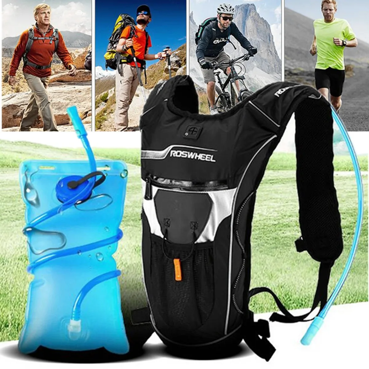 5L Motorcycle Cycling Backpack with 2L Water Bag Outdoor MTB Bike Hydration Pack Shoulder Backpack Nylon+TPU Cycle Hiking Bags
5L Motorcycle Cycling Backpack with 2L Water Bag Outdoor MTB Bike Hydration Pack Shoulder Backpack Nylon+TPU Cycle Hiking Bags