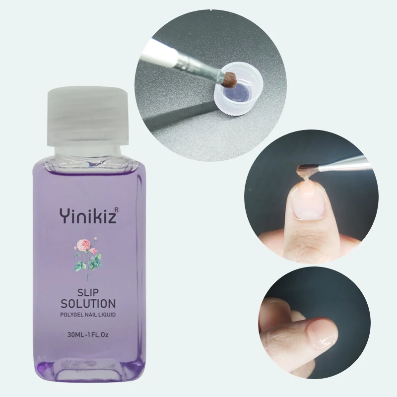 Yinikiz 30ml Purple Liquid Slip Solution Poly Gel Nail Form Model Dual Funcation Brush Nail Gel Varnish Tools
Yinikiz 30ml Purple Liquid Slip Solution Poly Gel Nail Form Model Dual Funcation Brush Nail Gel Varnish Tools
