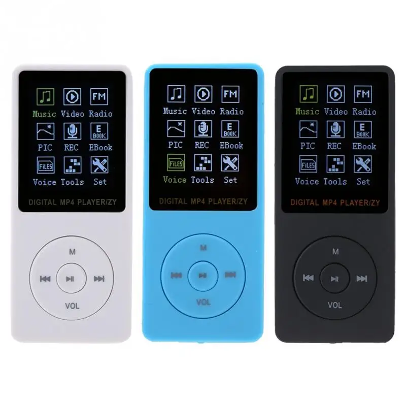 Portable MP4 Player 1.8 inch Color TFT Screen HiFi Music Player MP3 Sports MP4 Music Player USB2.0
Portable MP4 Player 1.8 inch Color TFT Screen HiFi Music Player MP3 Sports MP4 Music Player USB2.0