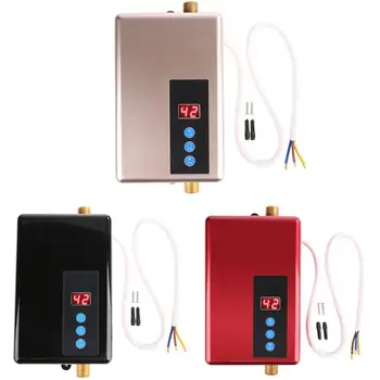 2019 220V 5.5KW Mini Instant Electric Water Heater Tankless Shower Hot Water System Kitchen
2019 220V 5.5KW Mini Instant Electric Water Heater Tankless Shower Hot Water System Kitchen