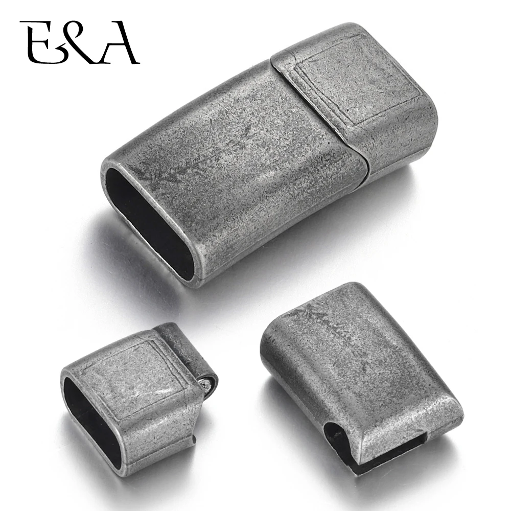 Stainless Steel Magnetic Clasp Vintage Lividity Hole 10*5mm Leather Cord Clasps Magnet Buckle for Bracelet DIY Jewelry Making
Stainless Steel Magnetic Clasp Vintage Lividity Hole 10*5mm Leather Cord Clasps Magnet Buckle for Bracelet DIY Jewelry Making