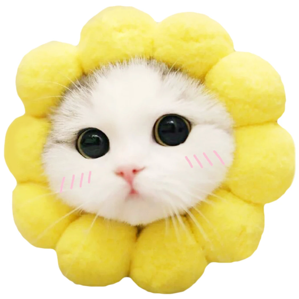 Cute Cartoon Sunflower Dogs Cat Hats Accessories Caps Dog Animals Design Warm Head Cap Winter Party Clothing Dressing
Cute Cartoon Sunflower Dogs Cat Hats Accessories Caps Dog Animals Design Warm Head Cap Winter Party Clothing Dressing