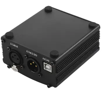 AAAE Top 48V USB Phantom Power Supply USB Cable Microphone Cable For Mini Microphone Condenser Recording Equipment-black
AAAE Top 48V USB Phantom Power Supply USB Cable Microphone Cable For Mini Microphone Condenser Recording Equipment-black