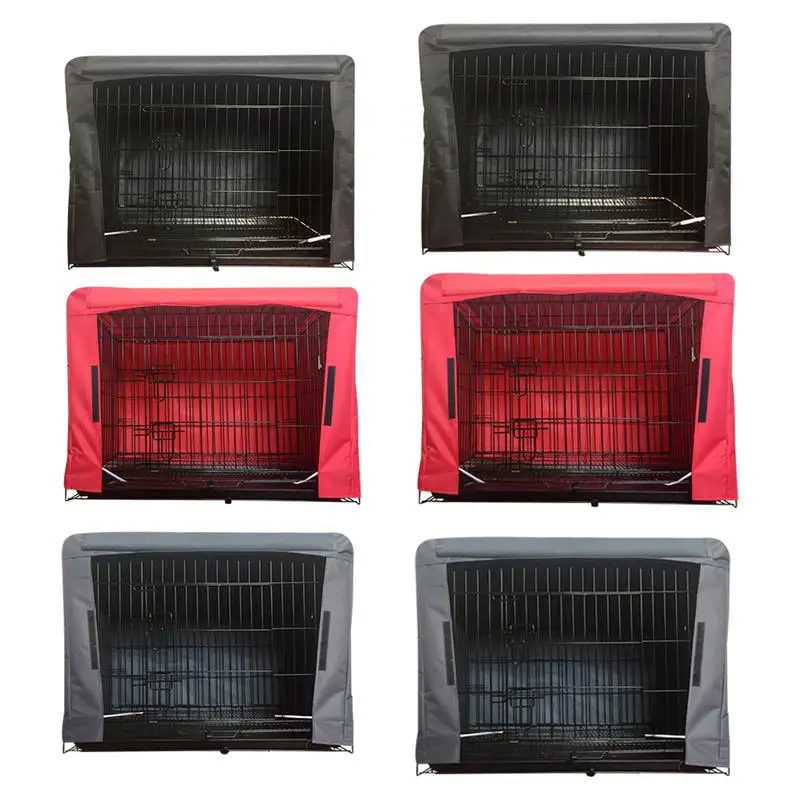 Pet Cage Cover Oxford Rain Cloth Thermal Insulation Mosquito Repellent Shield Waterproof And Sunscreen Protection For Dog Cover 
Pet Cage Cover Oxford Rain Cloth Thermal Insulation Mosquito Repellent Shield Waterproof And Sunscreen Protection For Dog Cover