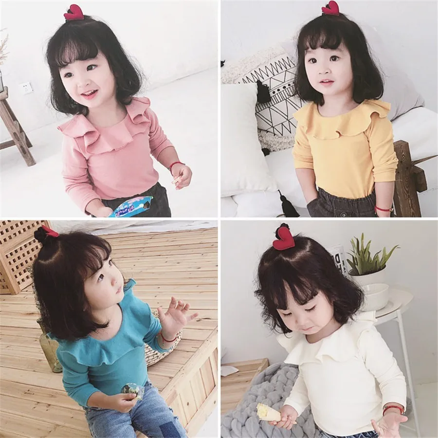 Girls Shirt Cotton Solid Girls Blouses Fashion Lapel Long Sleeves Shirts 2019 Spring Girls Clothes 2 3 4 5 6 Y Toddler Baby Tees
Girls Shirt Cotton Solid Girls Blouses Fashion Lapel Long Sleeves Shirts 2019 Spring Girls Clothes 2 3 4 5 6 Y Toddler Baby Tees