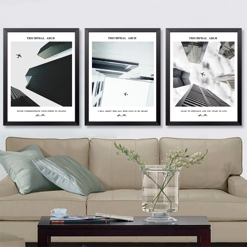 The Plane Flew Over The Tall Buildings Posters and Prints Print on Canvas Art Picture for Living Room Home Decor No Frame
The Plane Flew Over The Tall Buildings Posters and Prints Print on Canvas Art Picture for Living Room Home Decor No Frame
