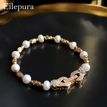 Eilepura Handmade Natural Fresh Water Pearl Bracelet For Women Bride Wedding Engagement Bracelet Luxury Fine Jewellery B-A008
Eilepura Handmade Natural Fresh Water Pearl Bracelet For Women Bride Wedding Engagement Bracelet Luxury Fine Jewellery B-A008