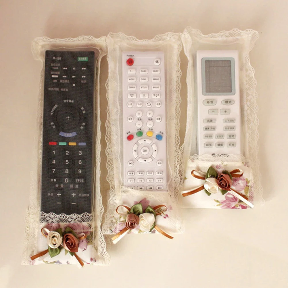 1PC Pastoral Style Case For Remote Control Lace Fabric Holder Container Bag Cover For Tv Remote Control Air Conditioning Covers
1PC Pastoral Style Case For Remote Control Lace Fabric Holder Container Bag Cover For Tv Remote Control Air Conditioning Covers