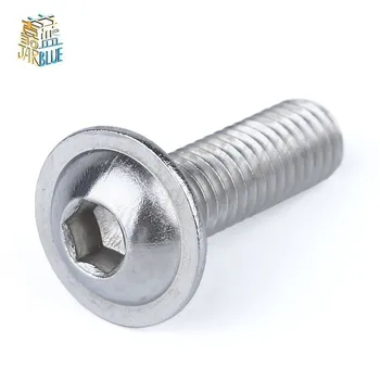 5Pcs M8 M10 304 Stainless Steel Half Round button Flange Head with Washer Inner Hex Socket allen Screws Bolt
5Pcs M8 M10 304 Stainless Steel Half Round button Flange Head with Washer Inner Hex Socket allen Screws Bolt