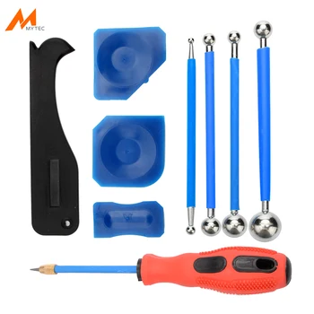 29pcs Caulking Tool Kit Silicon Sealant Finishing Tools Metal Ball Tile Gap Cleaner Grout Scraper Remover Home Decorative
29pcs Caulking Tool Kit Silicon Sealant Finishing Tools Metal Ball Tile Gap Cleaner Grout Scraper Remover Home Decorative