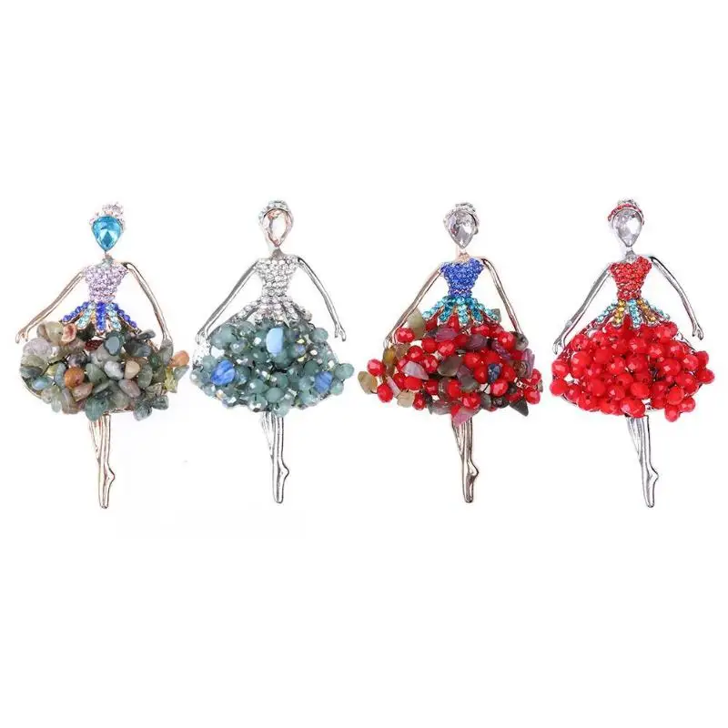 Ballet Dancer Ballerinas Brooches Women Girls Cachecol Hijab Pin Up Clips Scarf Hats Shoulder Corsages Bouquet
Ballet Dancer Ballerinas Brooches Women Girls Cachecol Hijab Pin Up Clips Scarf Hats Shoulder Corsages Bouquet