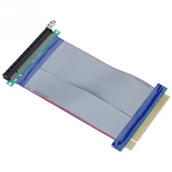19CM PCI-E Riser Card Extender PCI-E 16X Soft Flat Extension Cable Connection Adapter Card