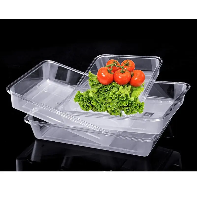 OUNONA Plastic Serving Trays Acrylic Transparent Tray Rectangular Heavyweight Serving Fruit Vegatable Food Tray
OUNONA Plastic Serving Trays Acrylic Transparent Tray Rectangular Heavyweight Serving Fruit Vegatable Food Tray